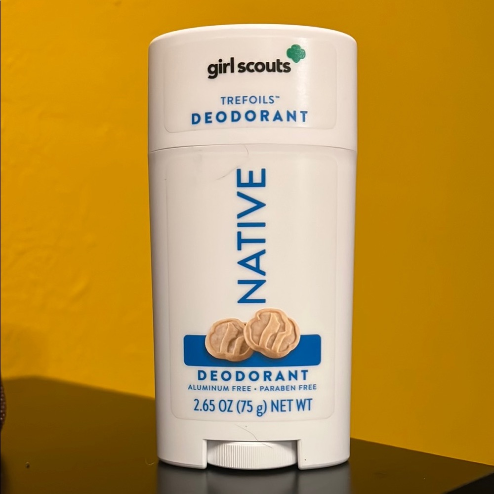 Native Trefoils Deodorant with Blue Accents
